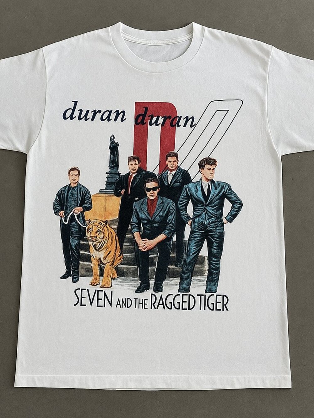 Duran Duran Seven and the Ragged Tiger T-Shirt | Retro 80s Music Graphic Tee